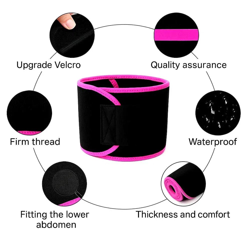 SweatCore™ Waist Trimmer Belt – Burn Belly Fat Faster & Sweat More Instantly (Pack of 2)