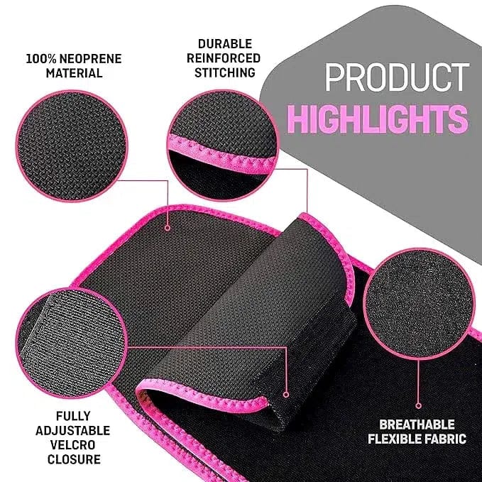 SweatCore™ Waist Trimmer Belt – Burn Belly Fat Faster & Sweat More Instantly (Pack of 2)